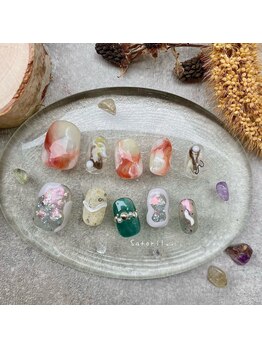 サトリネイルルーム(Satoril..nail room)/お洒落な器＆テラゾータイル