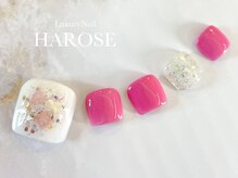 ラグジュアリーネイル ハローズ(HAROSE)/フットマンスリージェルコース