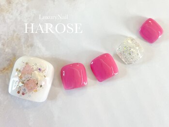 ラグジュアリーネイル ハローズ(HAROSE)/フットマンスリージェルコース