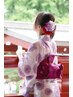 8/2市川花火大会！浴衣着付＋ヘアセット