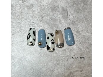 グラントネイル 和歌山店(GRANT NAIL)/レオパードネイル☆