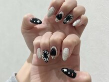 ガレリア エレガンテ 栄店(GALLARIA Elegante)/ハートチェーンブラックデザイン