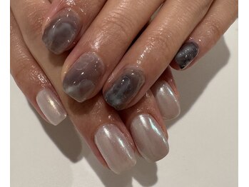 ワイグロウ(yglow.)/asymmetry nail