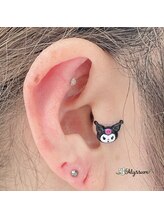 アリッサム(Alyssum)/耳ツボジュエリー