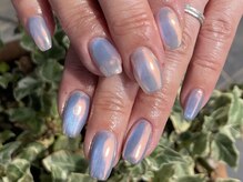 ヘアーアンドネイル ルシア(Hair&Nail Lucia)/マグネット×オーロラネイル