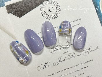 サロンドランジェ(salon de Lange)/ツイードネイル