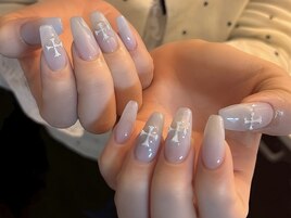 クロム×パステルネイル