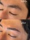 エン 新宿(enne.)の写真/［新宿メンズ眉毛サロン］色気は眉で仕込む。大人の余裕は目元から。［眉毛/メンズ眉毛/新宿］