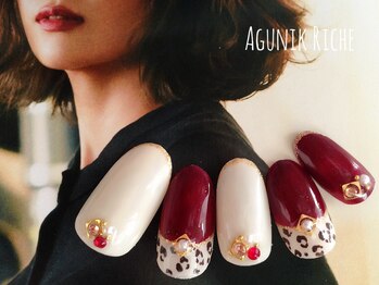 アグニークリッシェ(Agunik Riche)/【レオパードネイル】