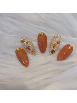 エンジェルクリス(Angel Chris)/秋、紅葉ネイル