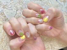 ネイルサロンアンドスクール ミュー(Nail Salon & school mieux)/ドロップネイル