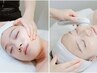 《理想の小顔を徹底キープ》小顔+ヘッドスパ+セルキュアEMS+美容液導入120分