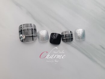 チェックネイル