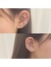 【耳つぼジュエリー】セルフ耳つぼジュエリー＊30粒までつけ放題！　￥4800