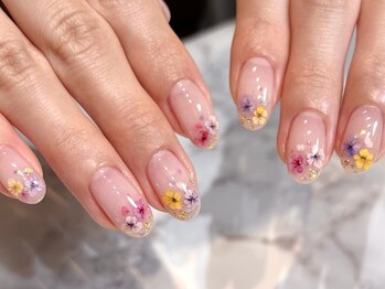 リプルネイル(Lipr Nail)/押し花♪