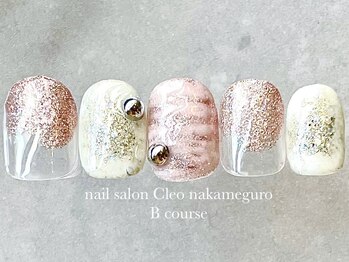 クレオ 中目黒店(Cleo)/【7月】ラメ&ニュアンスボーダー