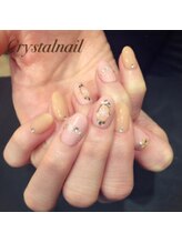 クリスタルネイル ボンベルタ橘店(CRYSTAL NAIL)/ガーリーネイル