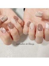 アンドクラッシィ(&classy.)/バレンタインネイル
