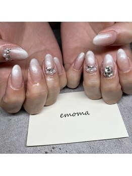 白グラデーション☆