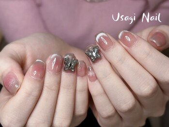 ウサギネイル 新大久保店(usagi nail)/冬ネイル