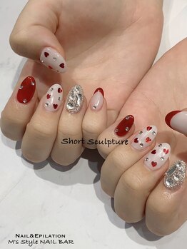 エムズスタイル ネイルバー(M's Style NAIL BAR)/guest nail