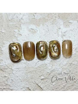 ネイルサロンクリアヴィラ(nail salon clear villa)/nuance art¥11000