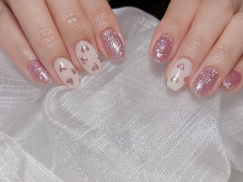 ミキネイルサロン(MiKi Nail Salon)/ハートミラー