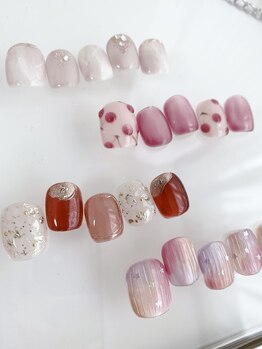 ネイルカラーリリー(Nail Calla Lilly)/foot art デザイン*