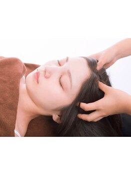 ヘッドスパで癒されたい