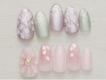 ネイルミックス 札幌駅前店(Nail Mix)の写真/【5990円★トレンドコース(60分)パラジェル導入サロン!毎月変わる9種類の最新デザイン!(新作3/1~)/札幌