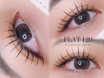 ジェービューティーサロン(J beauty salon)/フラットラッシュ120本