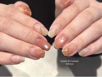 ニュアンスネイル:aoi