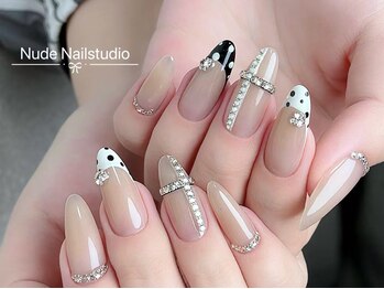 ヌード ネイルスタジオ 船橋店(Nude Nailstudio)/パラジェル/長さだし/オフのみ