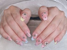 ウメネイルスタジオ(UME NAIL STUDIO)/長さだしやり放題×つけ放題