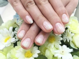 ホワイトオーロラ☆ラメグラ