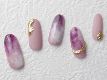 ネイルサロン ソウ 京橋店(Nail Salon Sou)/マーブル×ミラー