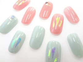 オーロラネイル☆