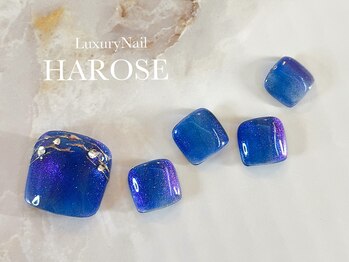 ラグジュアリーネイル ハローズ(HAROSE)/フットジェルアートコース