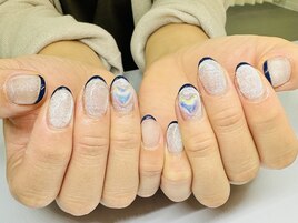 マグネット/先端フレンチ¥9500