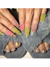 グロウネイル(Glow.Nail)/夏ネイル