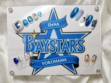 ネイルアンドアイラッシュサロンR/ベイスターズデザインネイル