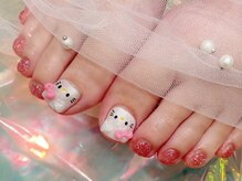 プティ アイビューティ 京橋店(peTiT eyebeauty)/推しネイル　フットネイル