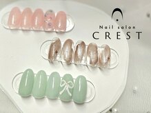 クレスト 奈良店(CREST)の雰囲気（豊富なデザインの中からお気に入りのネイルをお選びください♪）