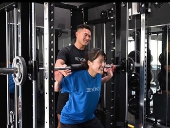 ビヨンド 水戸店(BEYOND)の写真/【初回体験無料♪】経験豊富なトレーナーによるマンツーマンサポート★周りの目を気にせずトレーニング！