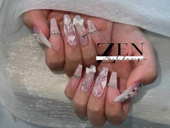 ゼン ネイル デザイン 池袋(ZEN NAIL DESIGN)/* 長 さだしやり放題×つけ放題
