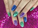 【お客様ネイル】カラフルネイル