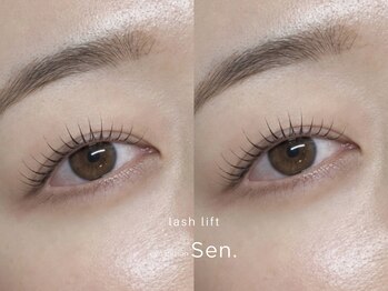千(Sen.)の写真/＼定番人気／自まつ毛を活かした束感まつげパーマで自然な仕上がり♪初めてのまつ毛施術にもおすすめ◎