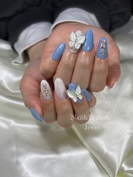ジュウェル 宜野湾店(Nail Salon Jewel)/蝶々パーツ♪