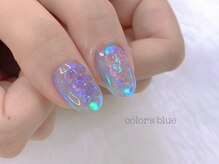 カラーズ ブルー 渋谷店(color's blue)/うるうるネイル ¥8,500