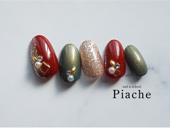 ネイル アンド スクール ピアシェ(Piache)/定額デザイン¥9600